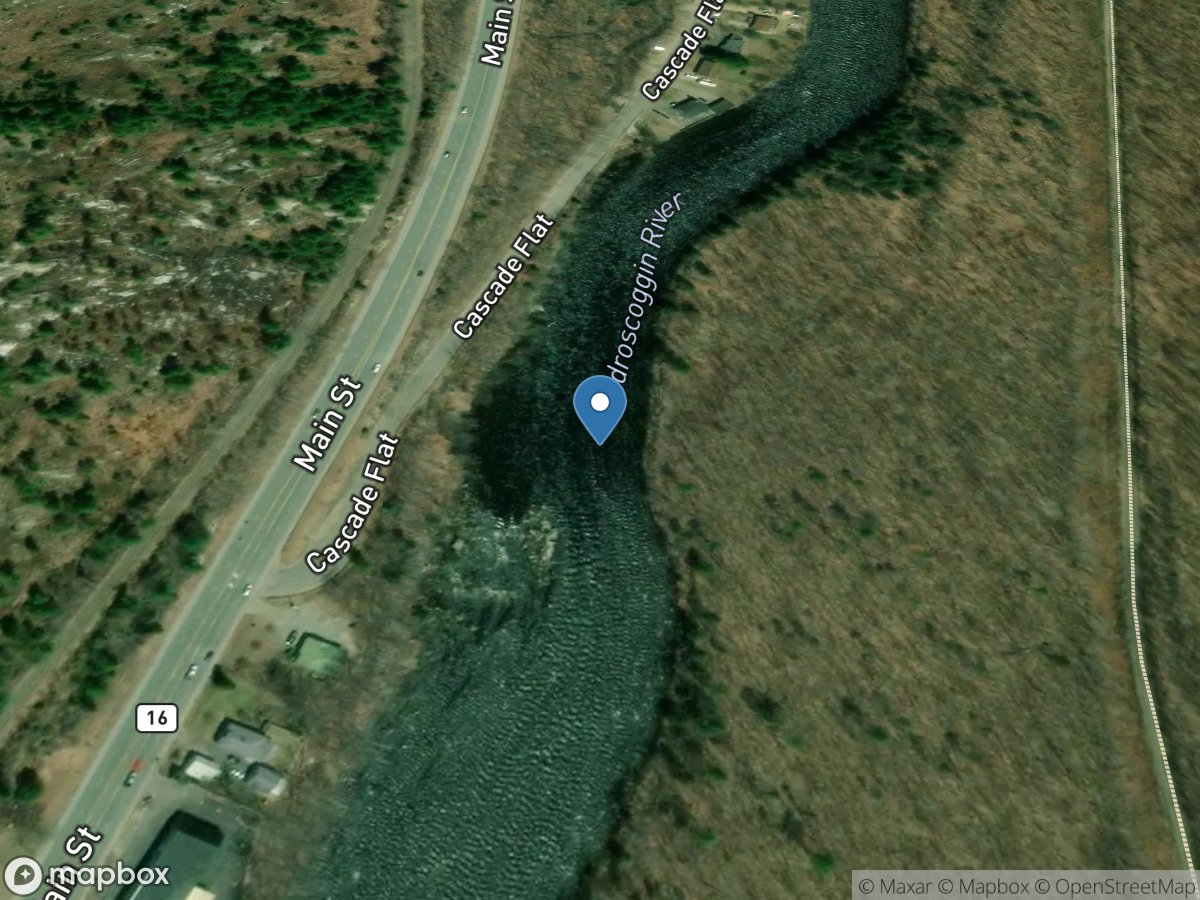 Androscoggin River near Gorham, NH location