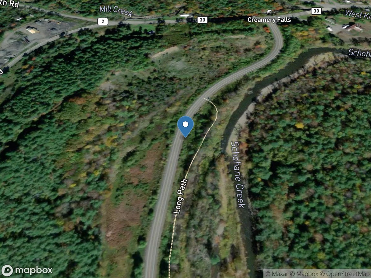 Schoharie Creek at North Blenheim NY location