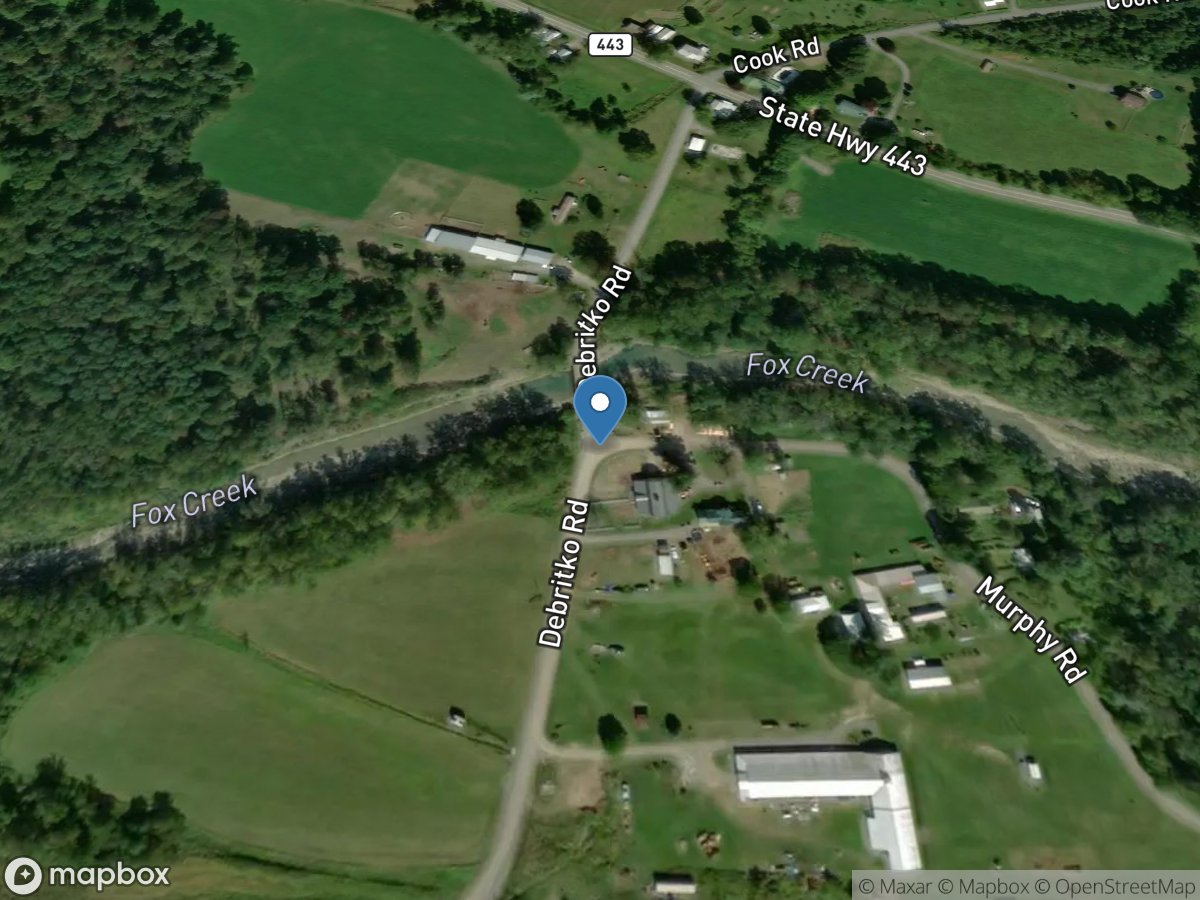 Fox Creek near Schoharie NY location