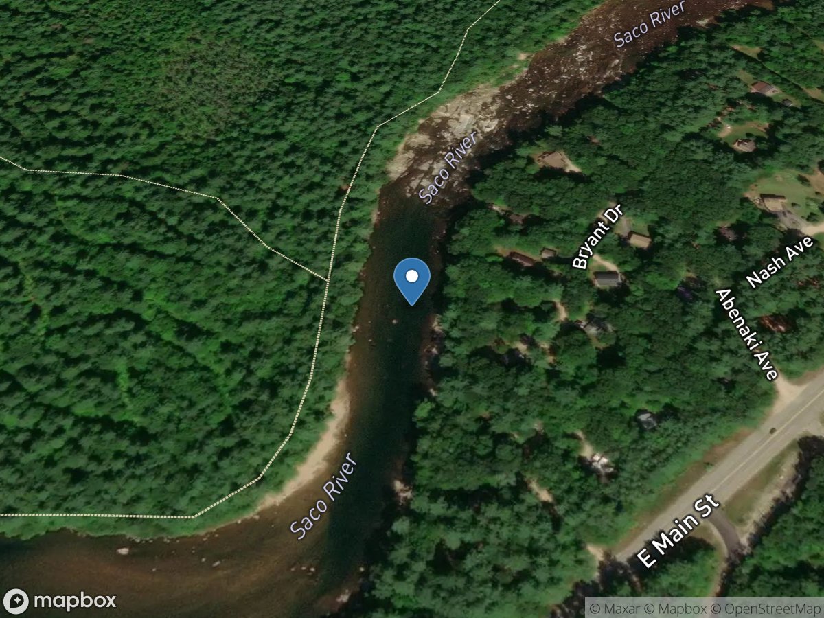 Saco River near Conway, NH location