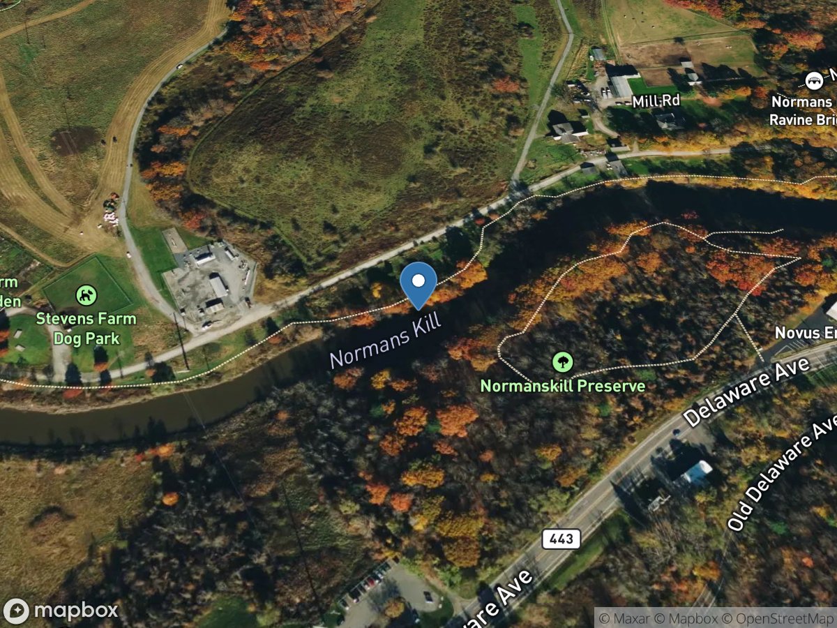 Normans Kill at Albany NY location