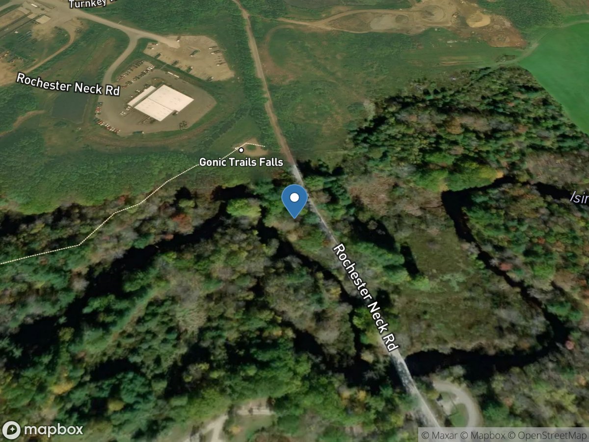 Isinglass River at Rochester Neck RD, near Dover, NH location