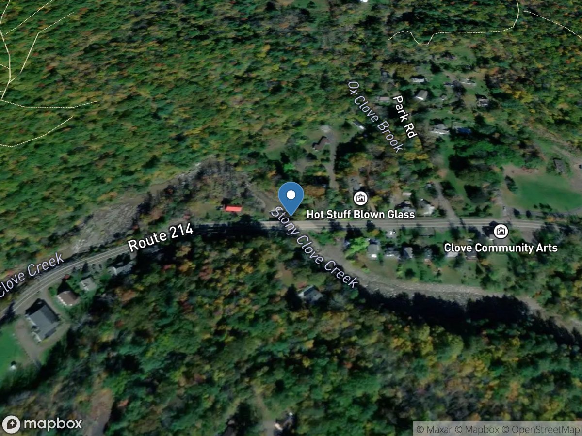 Stony Clove Creek below Ox Clove at Chichester NY location