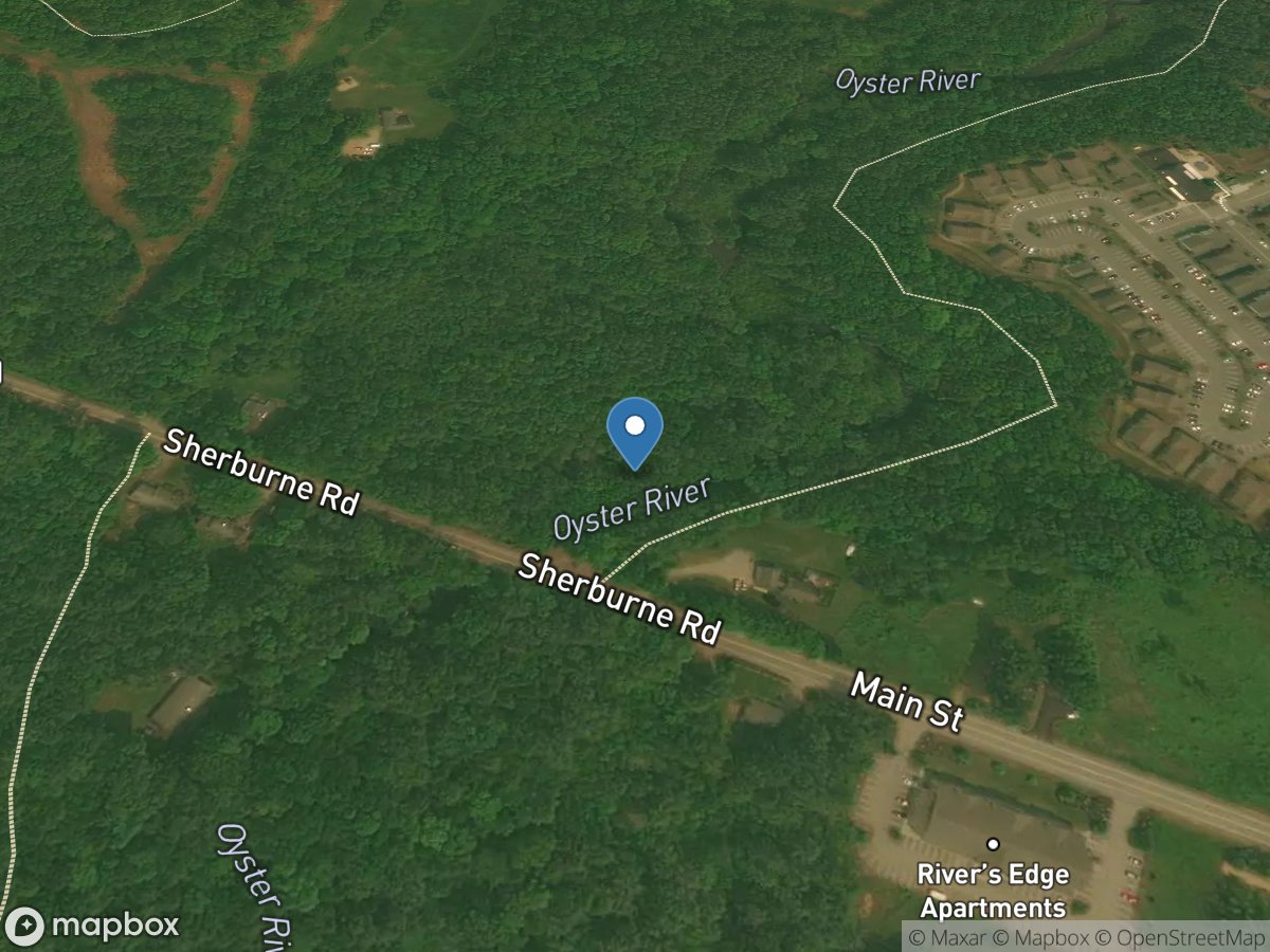 Oyster River near Durham, NH location