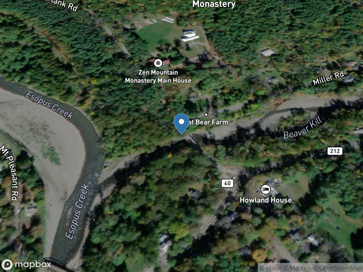 Beaver Kill at Mount Tremper NY location