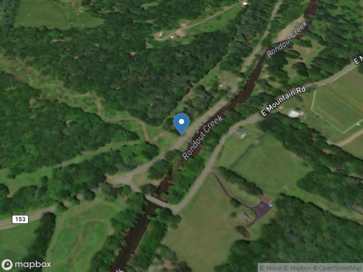 Rondout Creek near Lowes Corners NY location