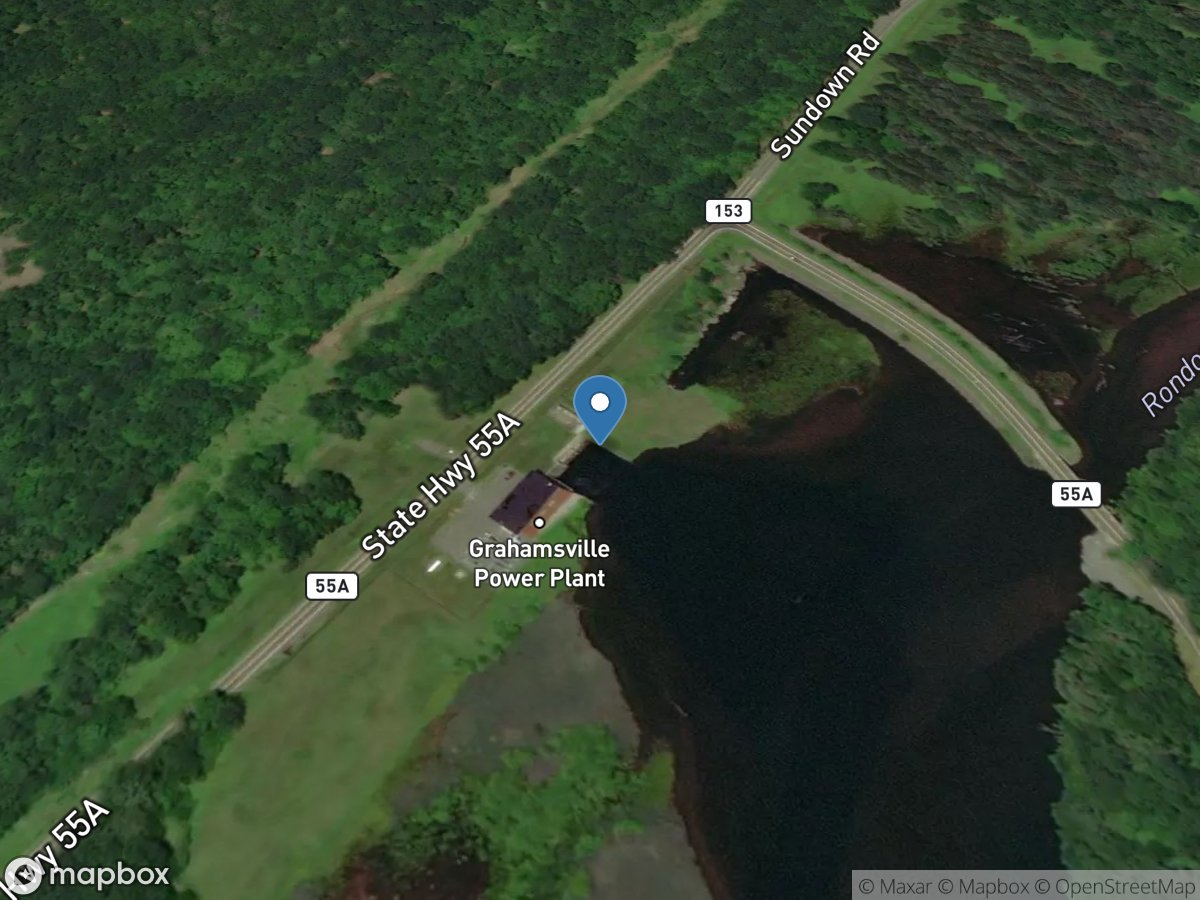 Pepacton Reservoir DIV Outlet near Grahamsville NY location