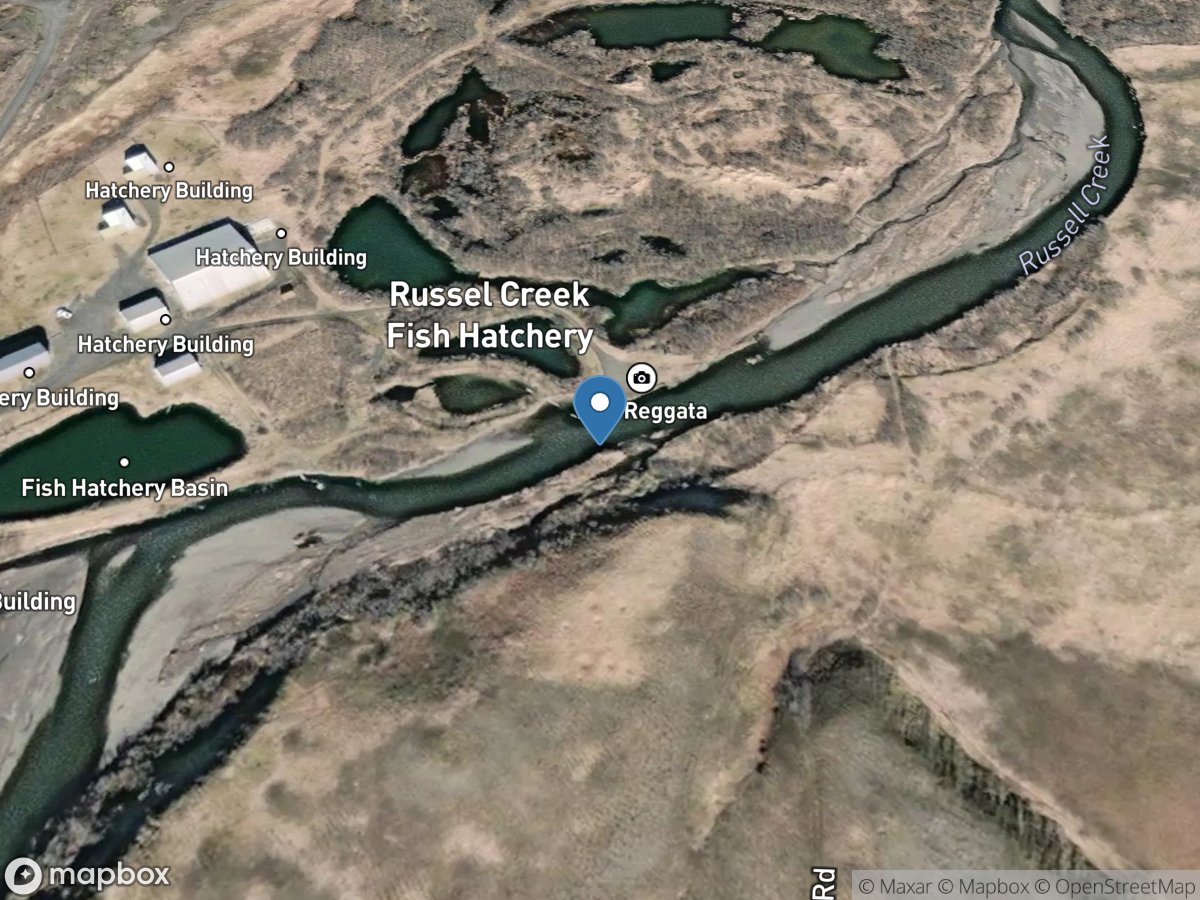 Russell Creek near Cold Bay AK location