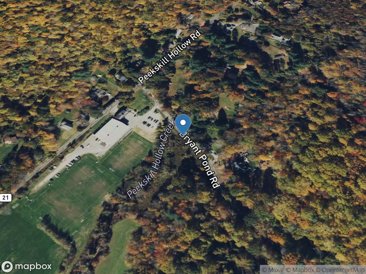 Peekskill Hollow Creek at Tompkins Corners NY location