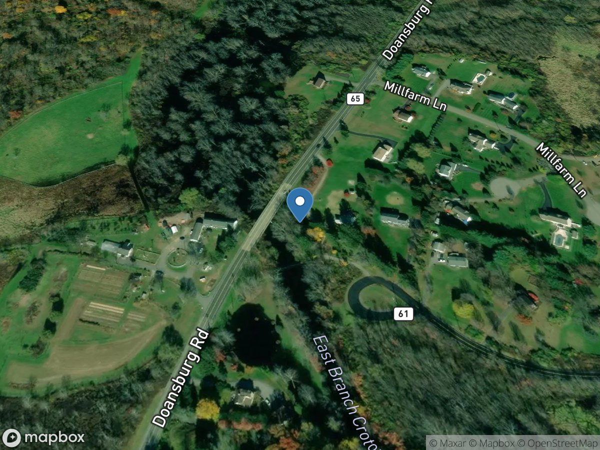 East Branch Croton River near Putnam Lake NY location