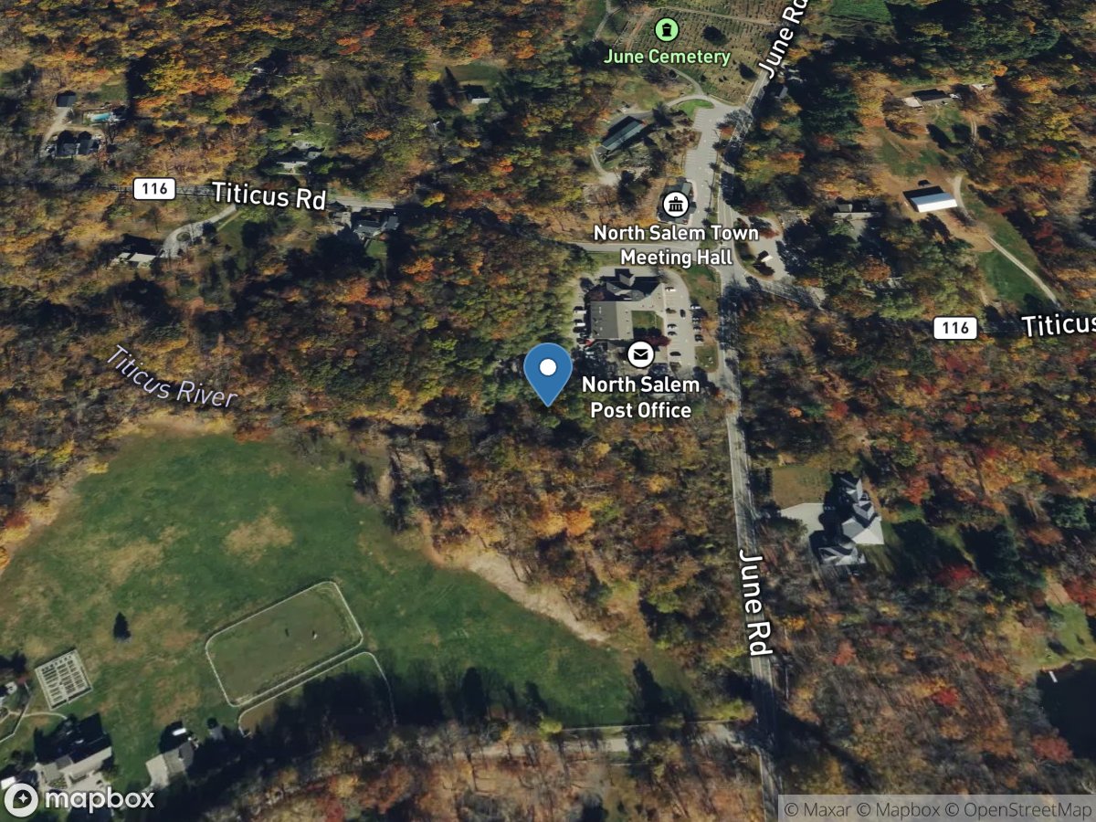 Titicus River below June Road at Salem Center NY location