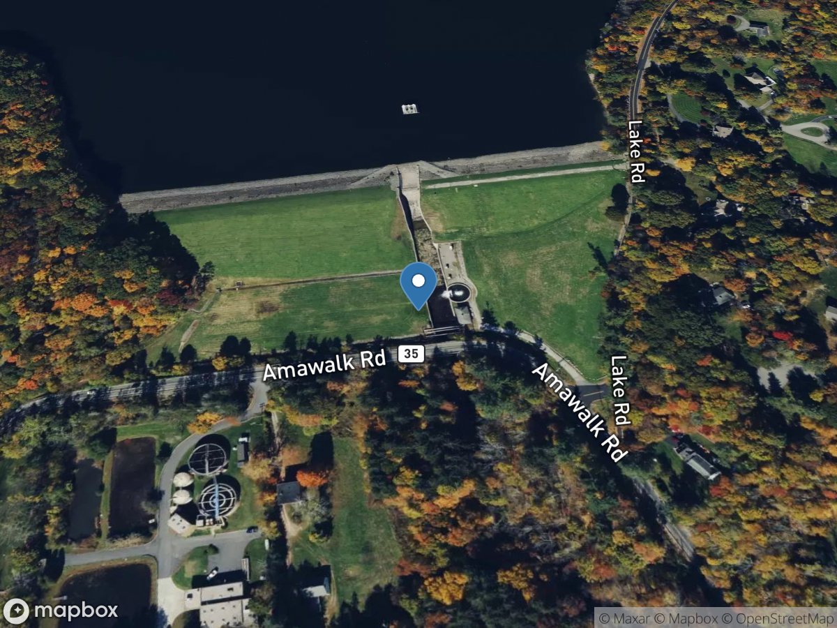 Muscoot River below DAM at Amawalk NY location