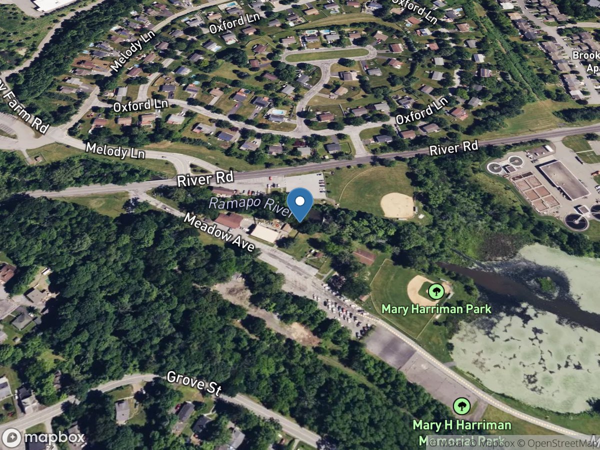 Ramapo River at Mary H Harriman Mem Pk at Harriman NY location