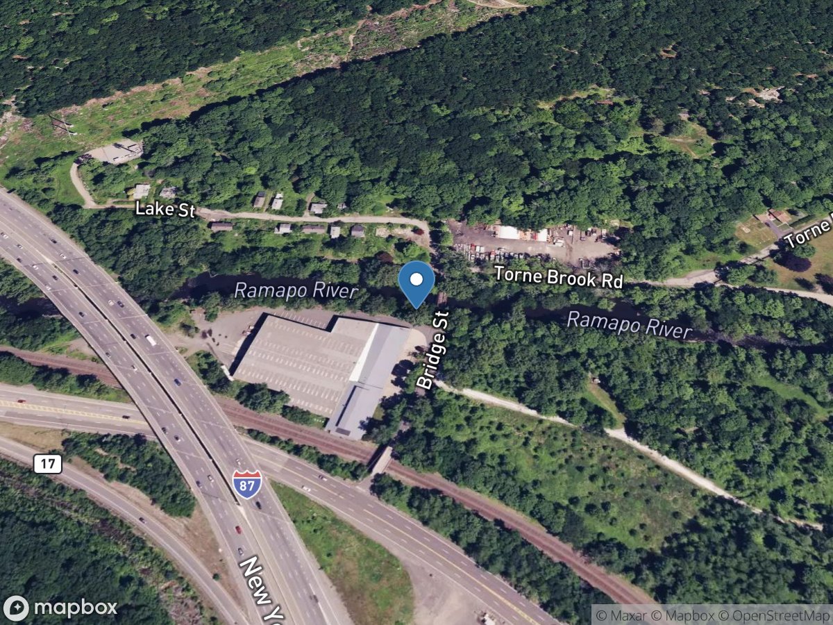 Ramapo River at Ramapo NY location