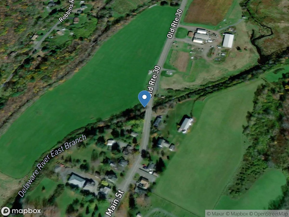 East Branch Delaware River at Roxbury NY location