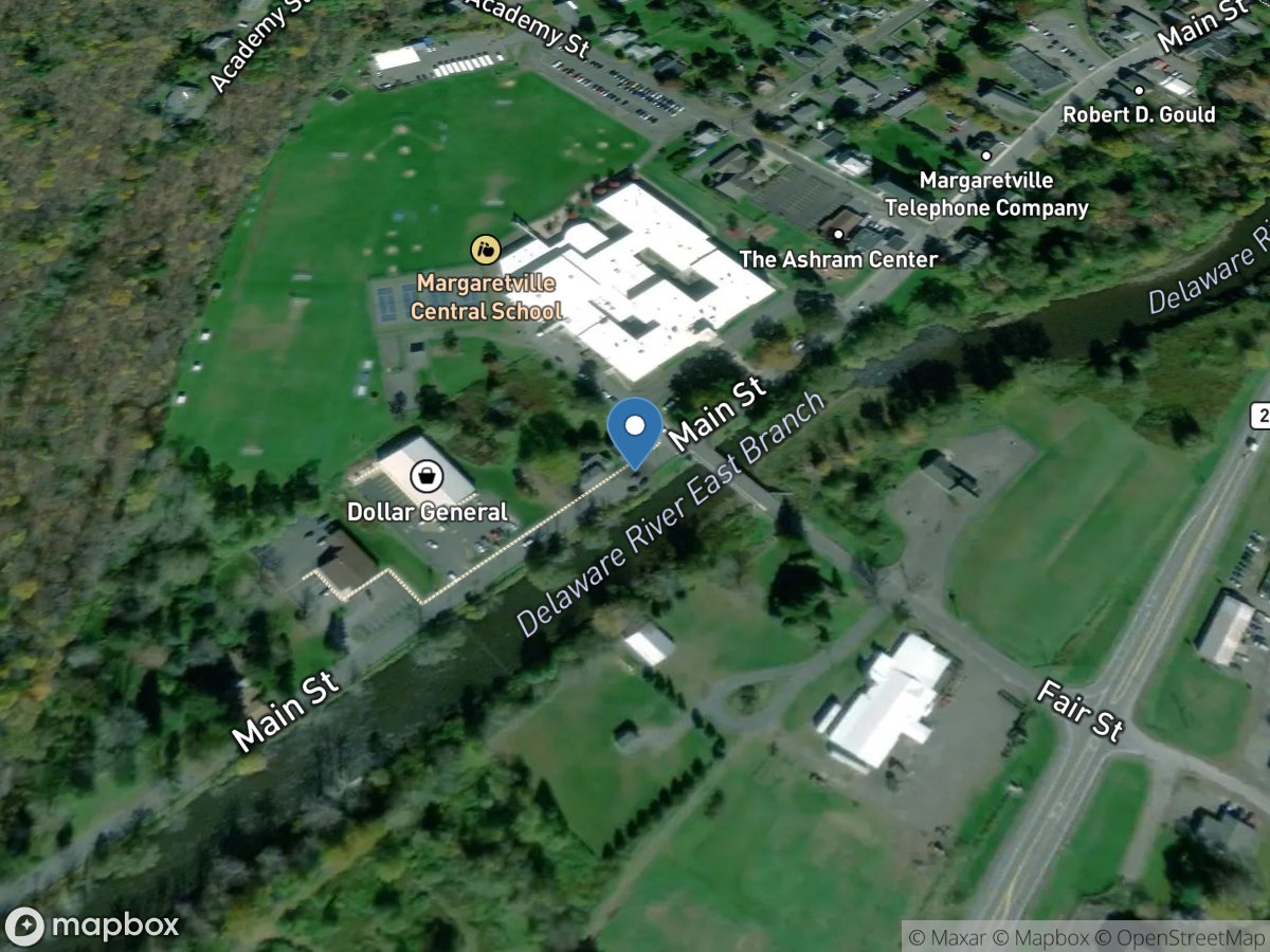 East Branch Delaware River at Margaretville NY location