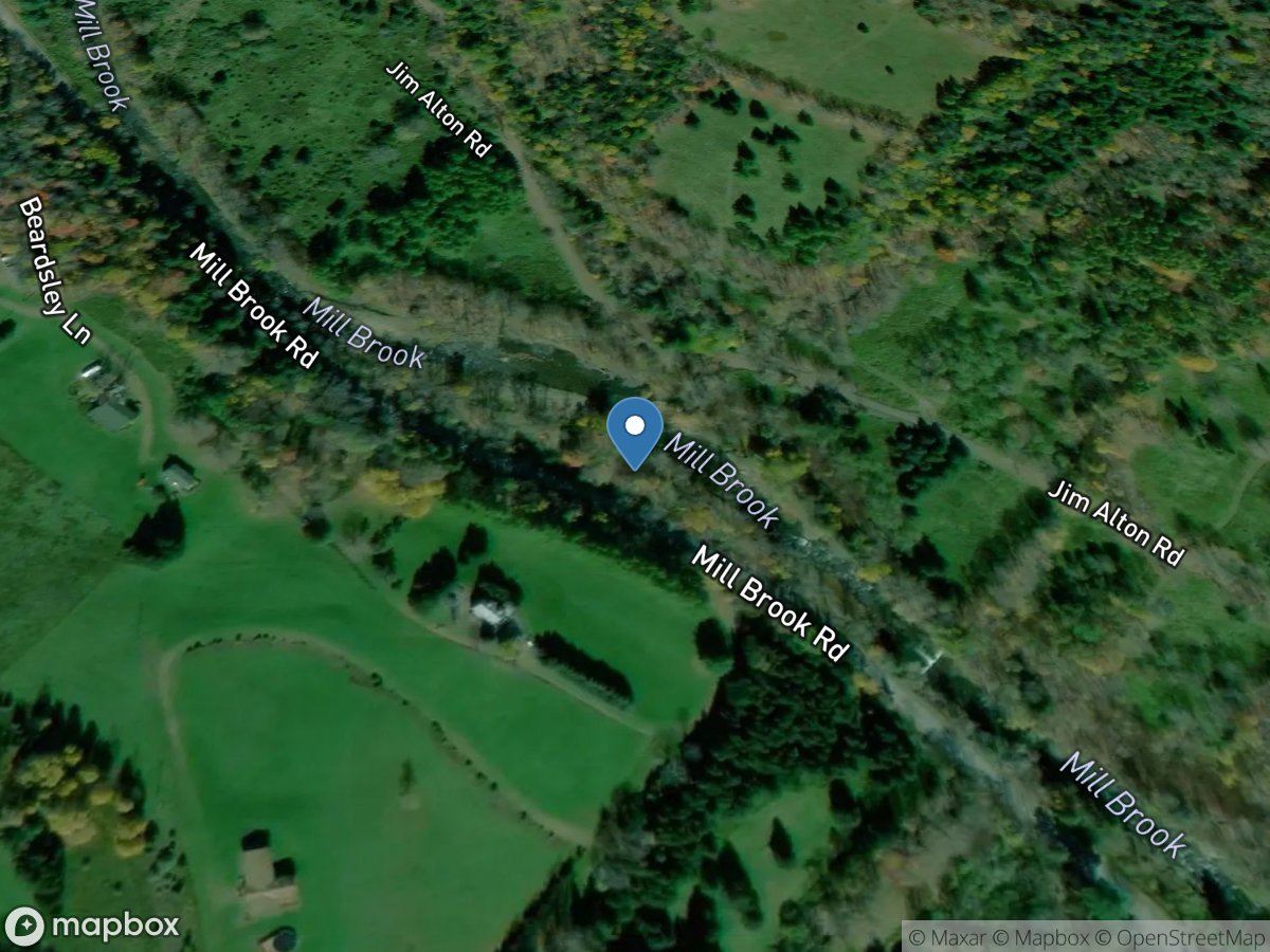 Mill Brook near Dunraven NY location