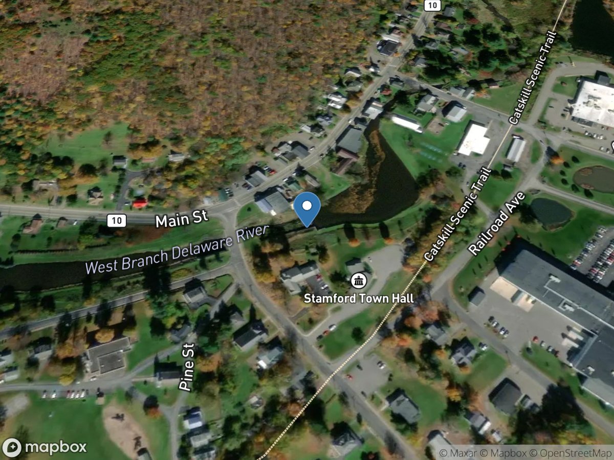 West Branch Delaware River at Hobart NY location