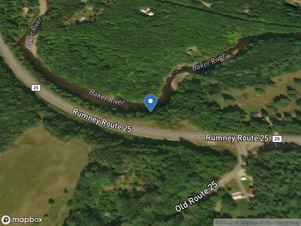 Baker River near Rumney, NH location