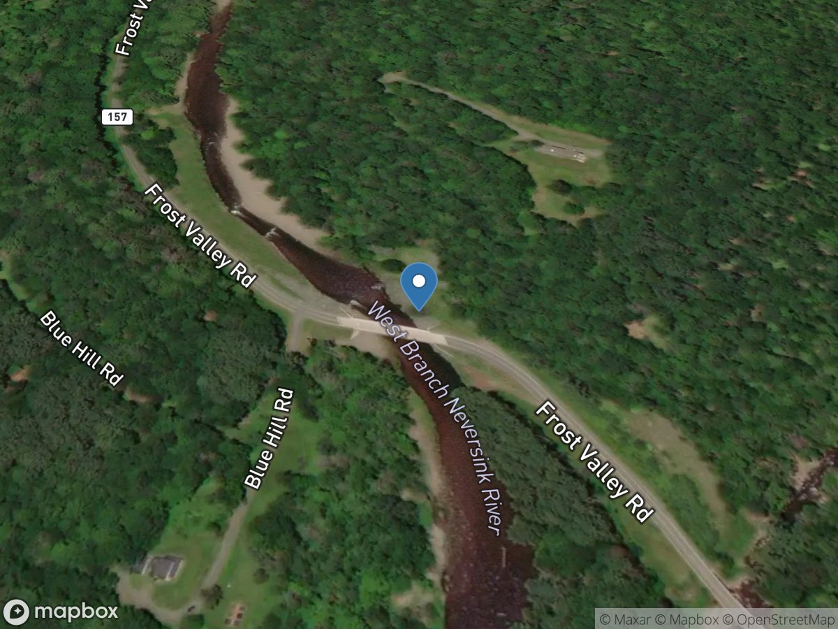 West Branch Neversink River at Claryville NY location