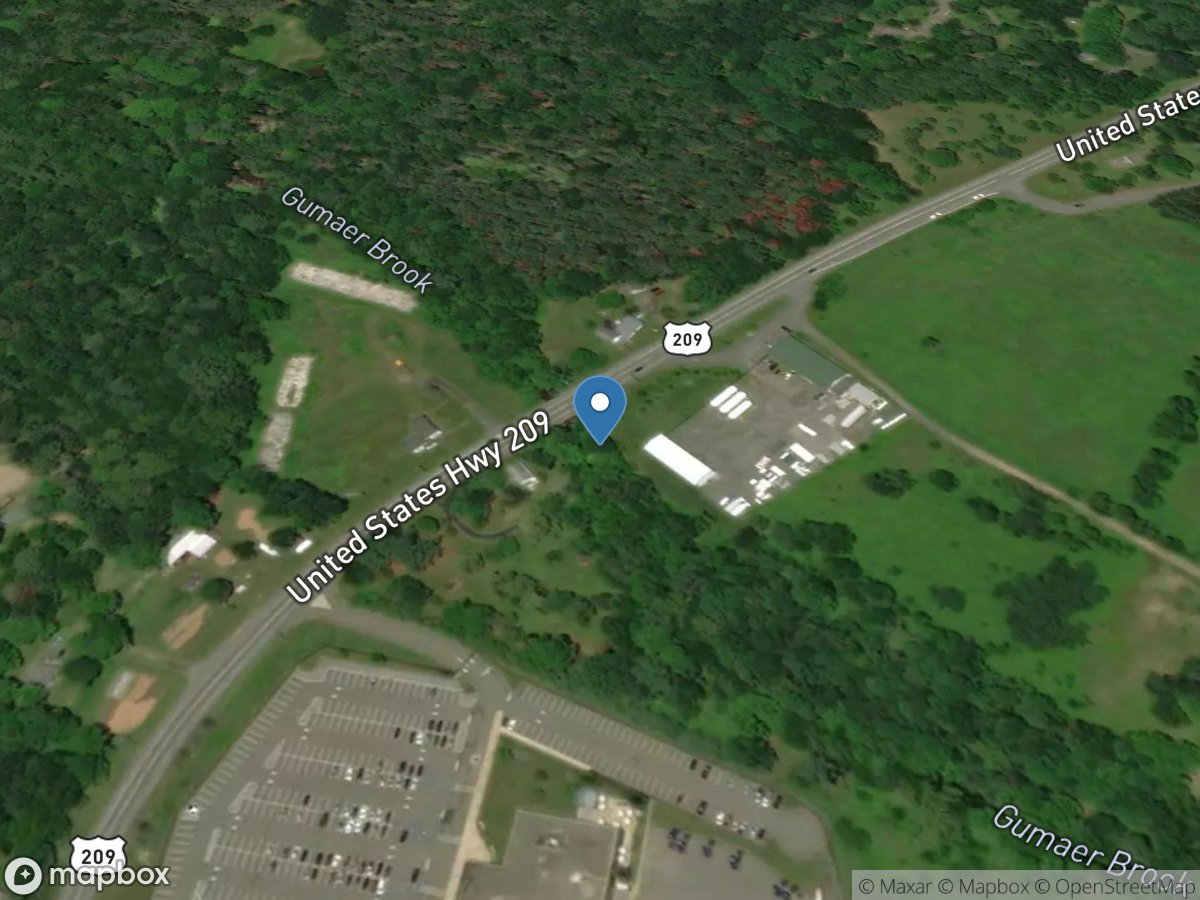 Gumaer Brook near Wurtsboro NY location