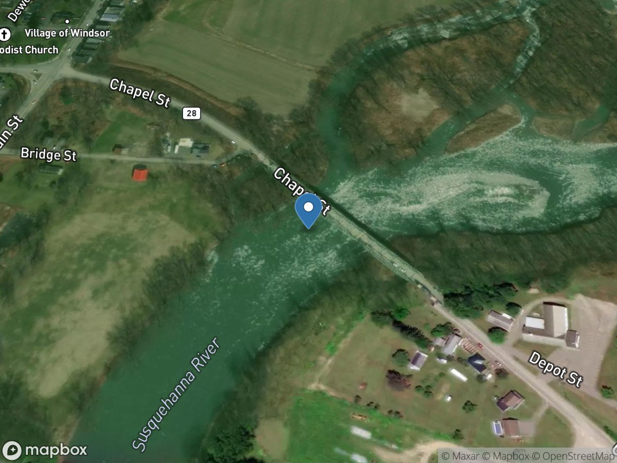 Susquehanna River at Windsor NY location