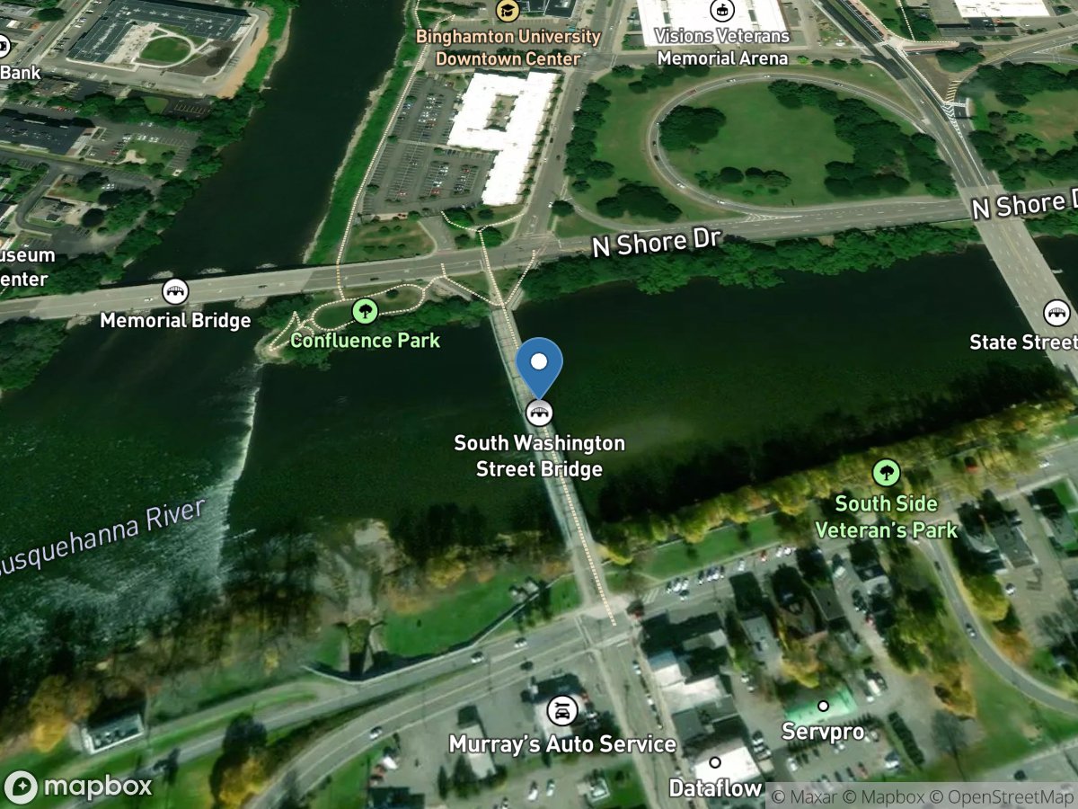 Susquehanna River at Binghamton NY location