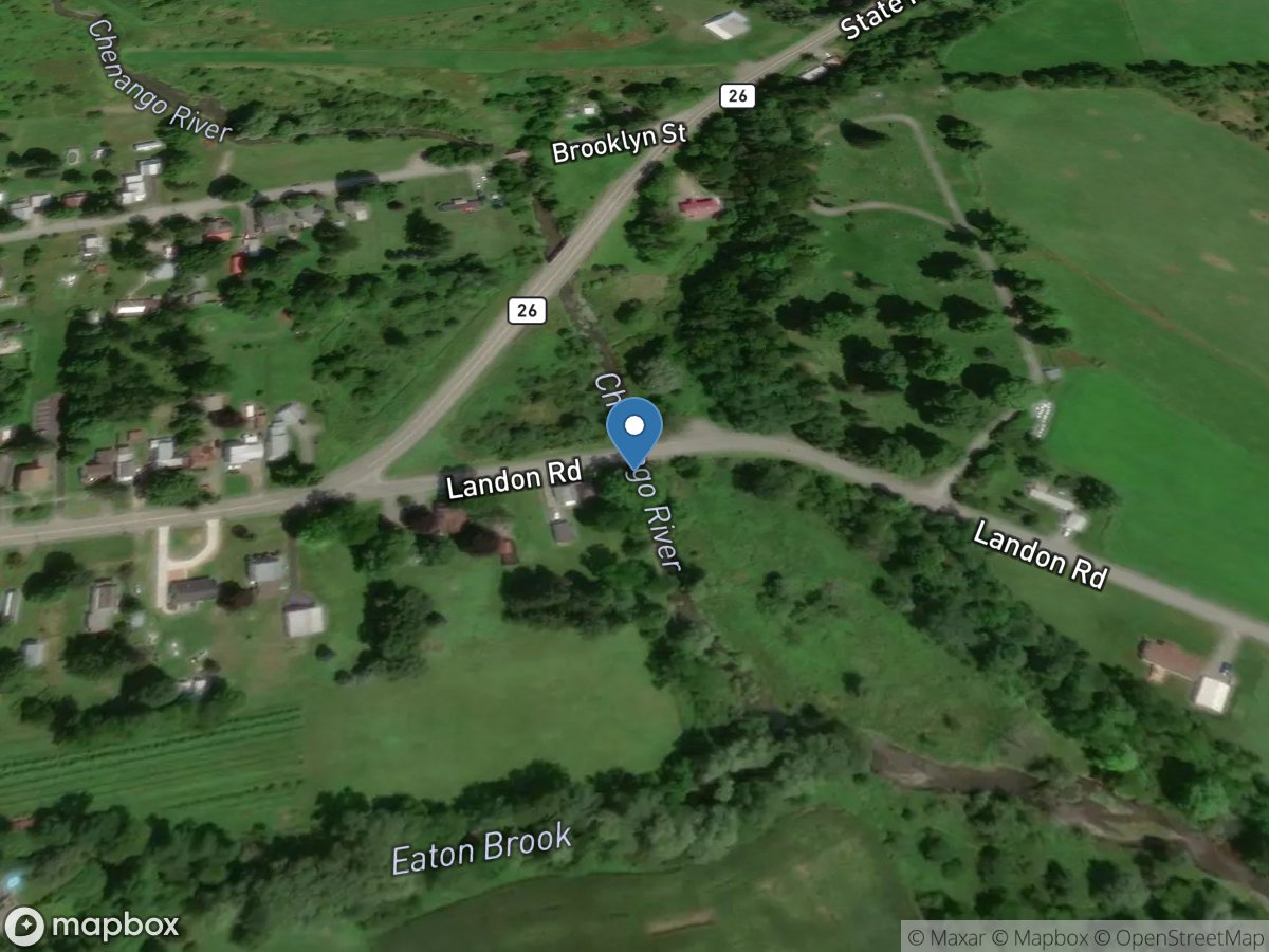 Chenango River at Eaton NY location