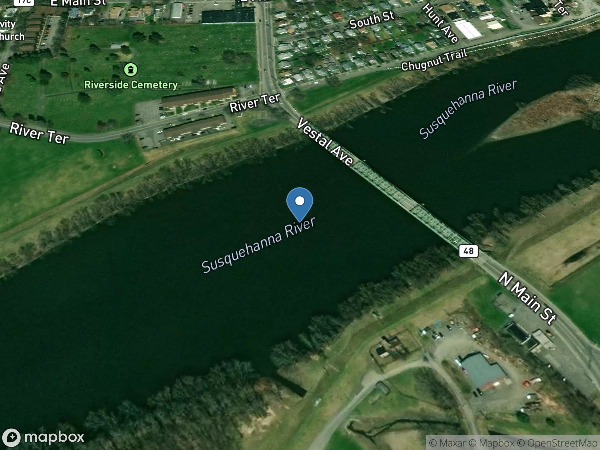 Susquehanna River at Vestal NY location