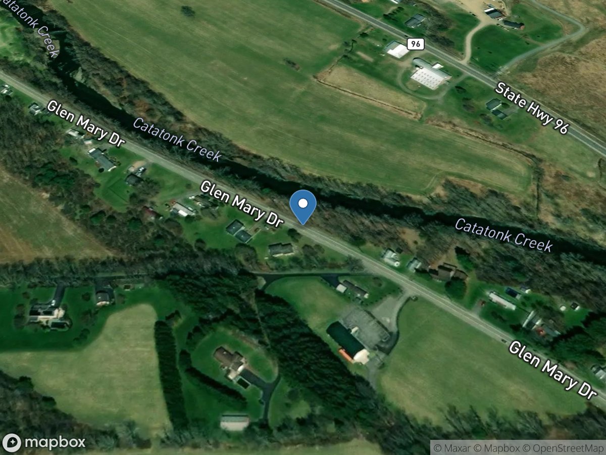 Catatonk Creek near Owego NY location