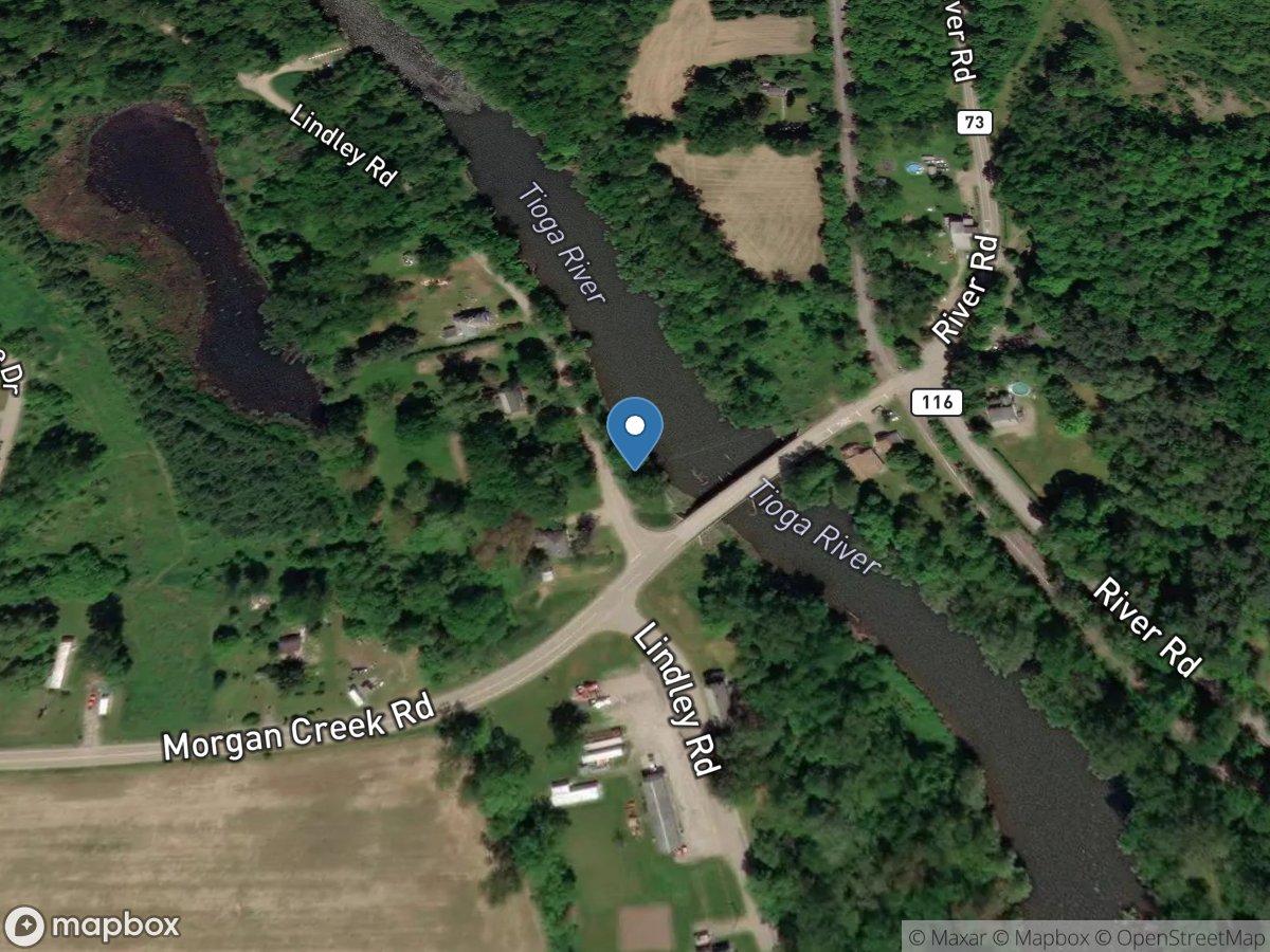 Tioga River at Lindley NY location