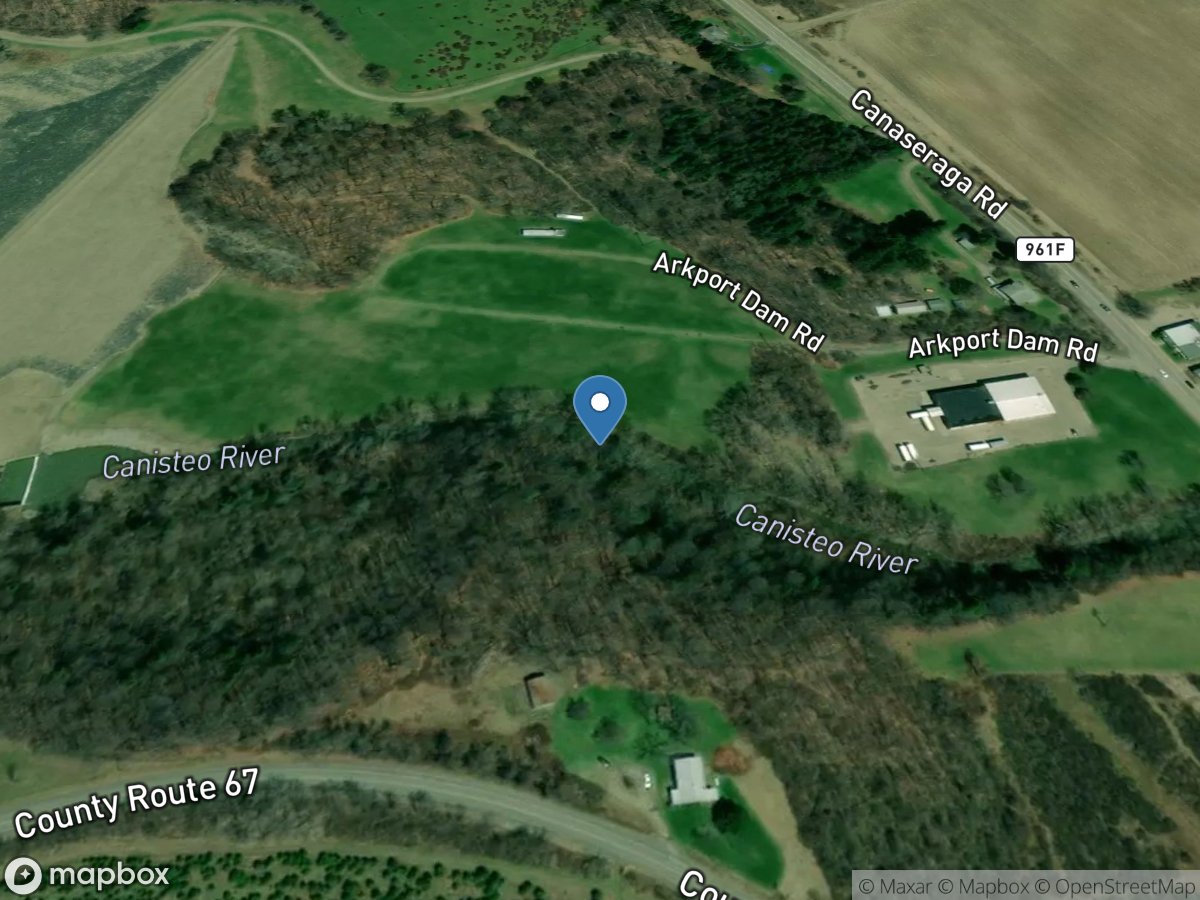 Canisteo River at Arkport NY location