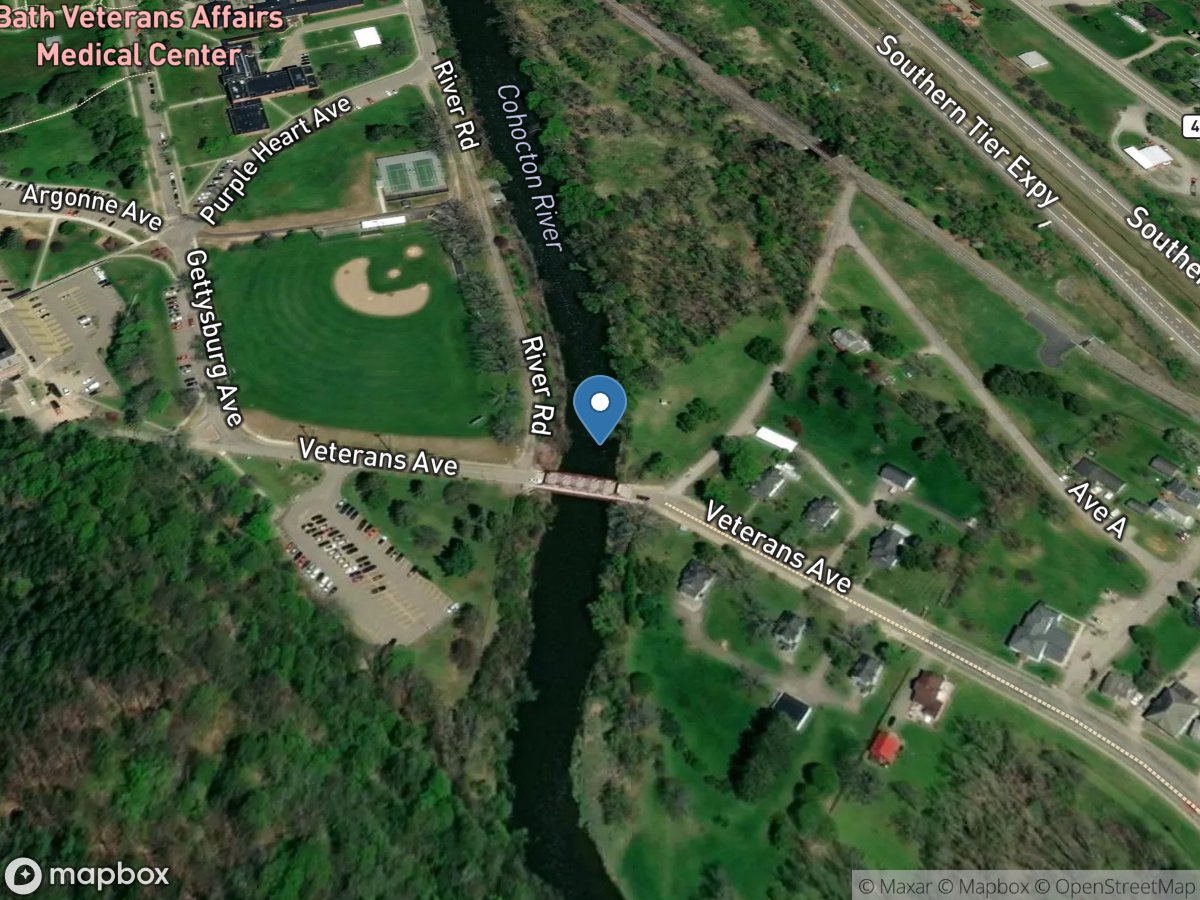 Cohocton River at Bath NY location