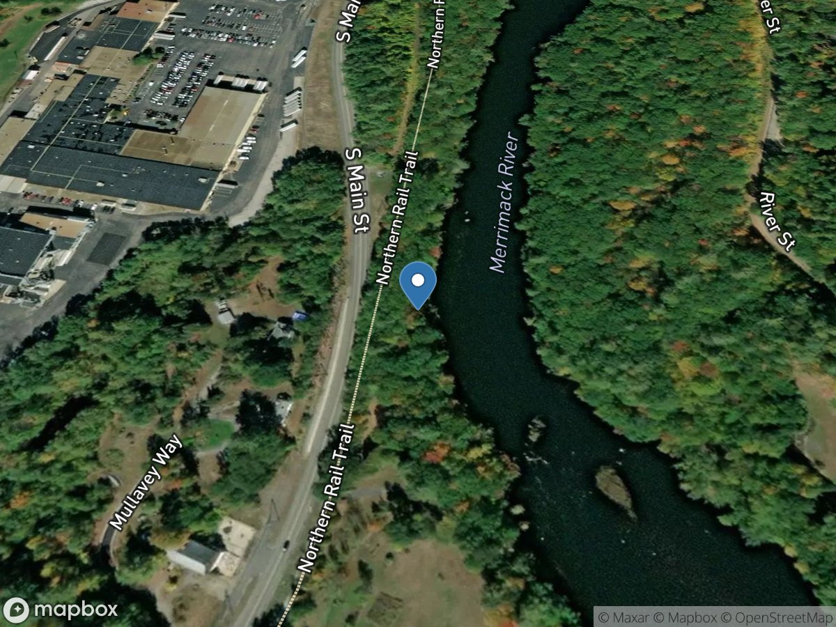 Merrimack River at Franklin Junction, NH location