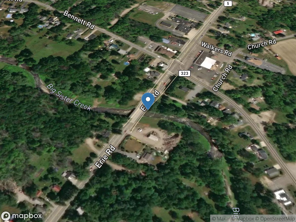 Big Sister Creek at Evans Center NY location