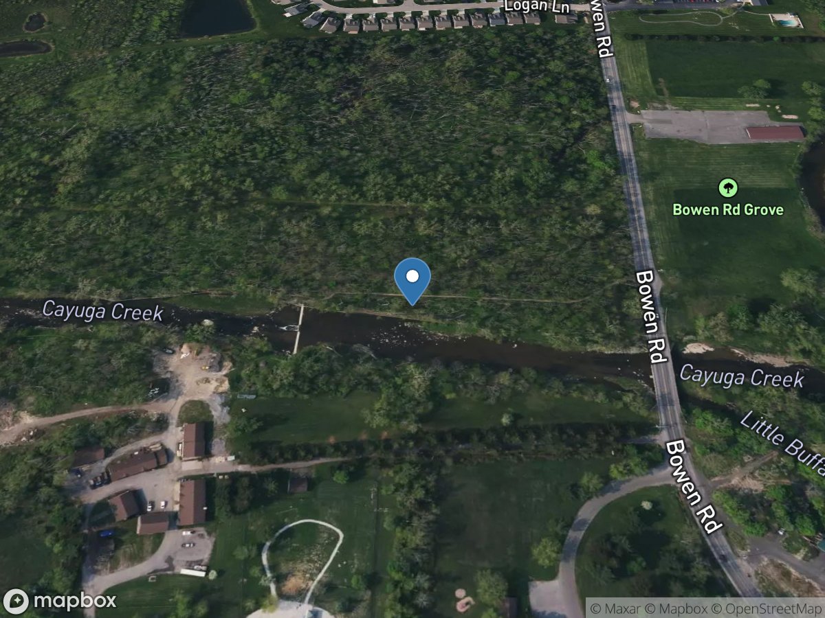 Cayuga Creek near Lancaster NY location