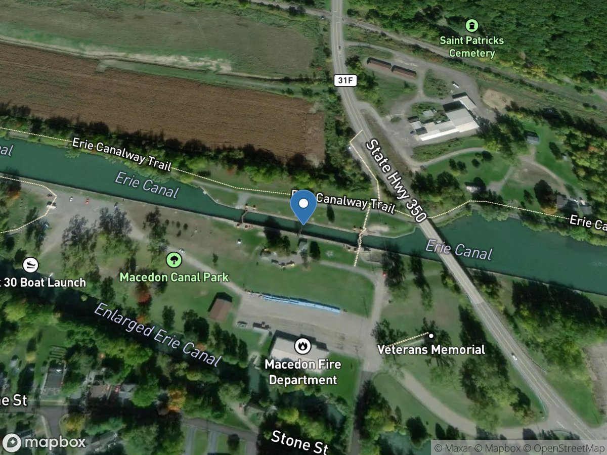 Erie (barge) Canal Diversion at Lock 30 location