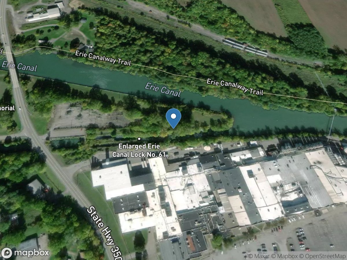 Erie (barge) Canal at Lock 30 at MacEdon NY location