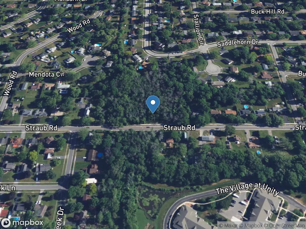 Round Pond Creek at Straub Road at Greece NY location