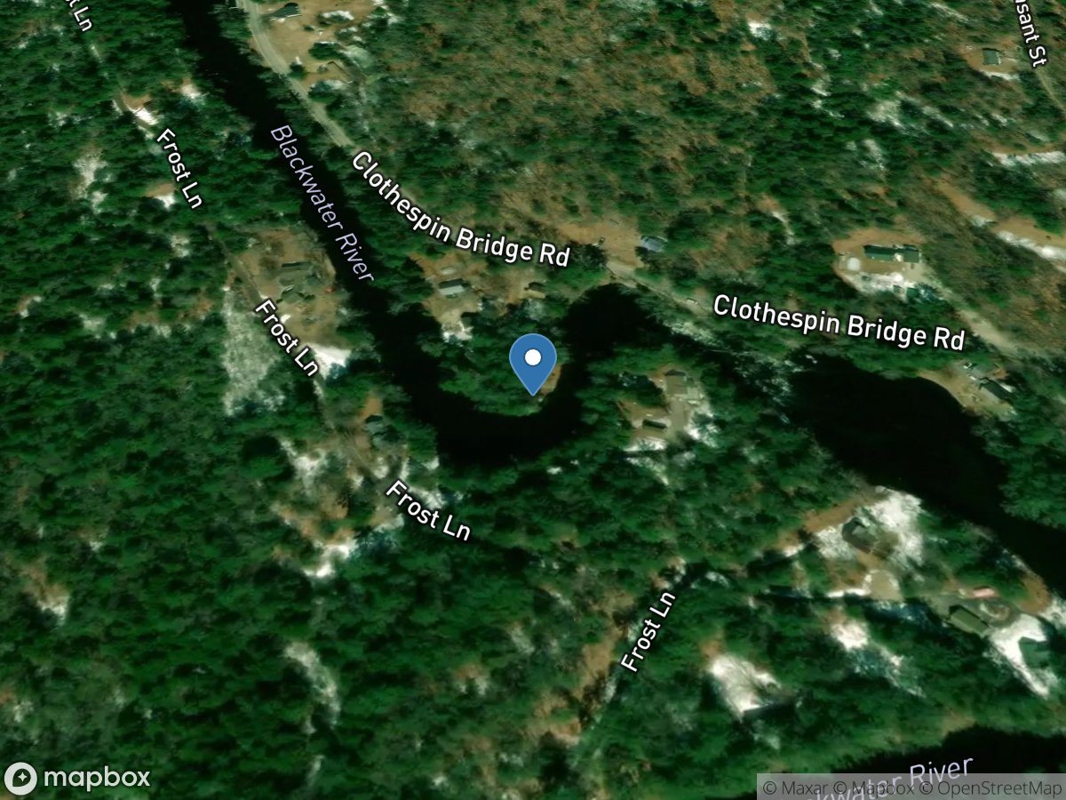 Blackwater River near Webster, NH location