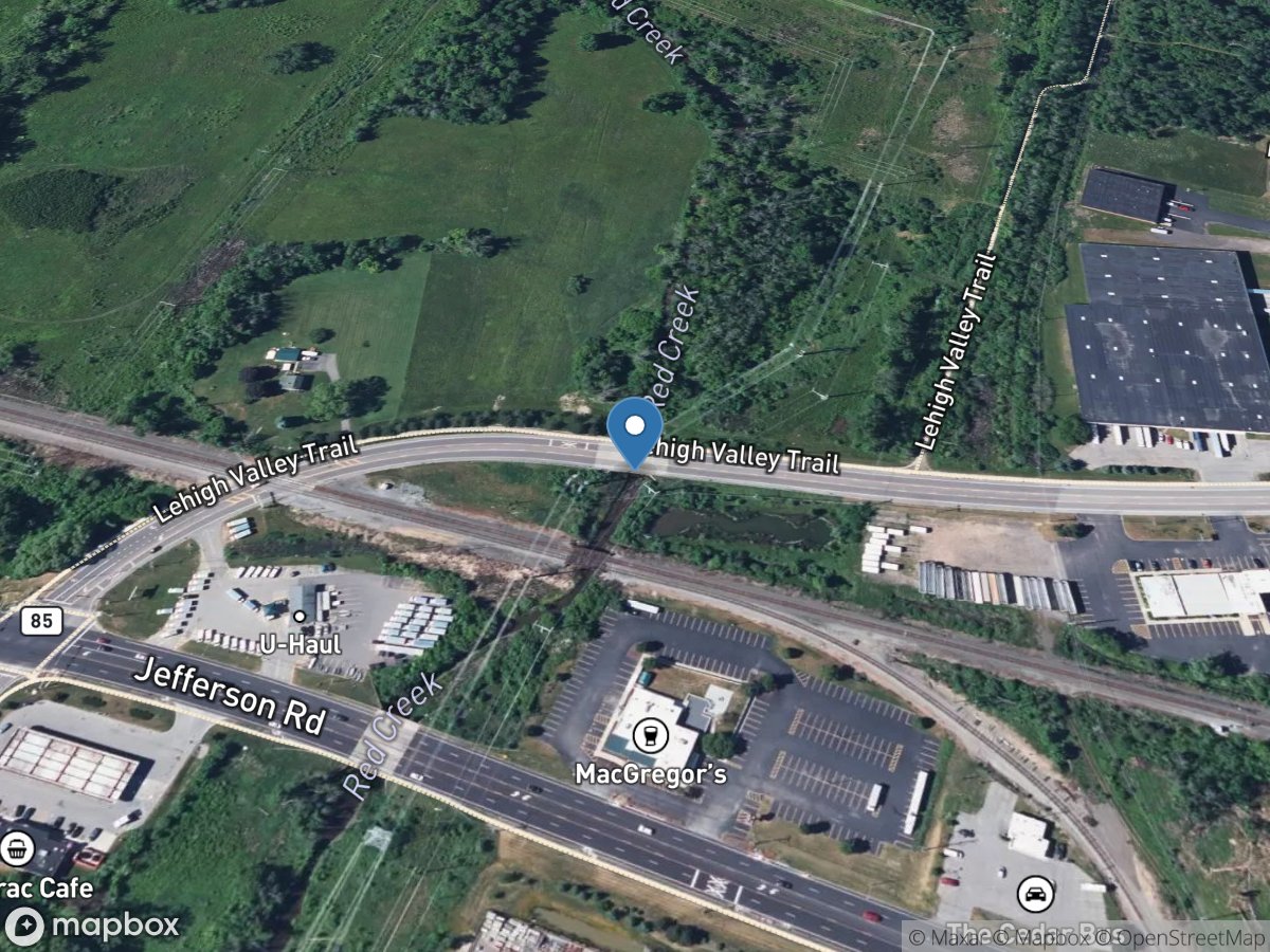 Red Creek below CO Highway 85 at Mortimer NY location