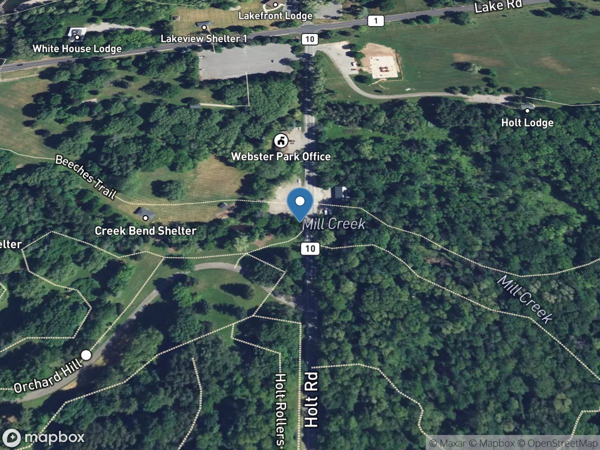 Mill Creek near Webster NY location