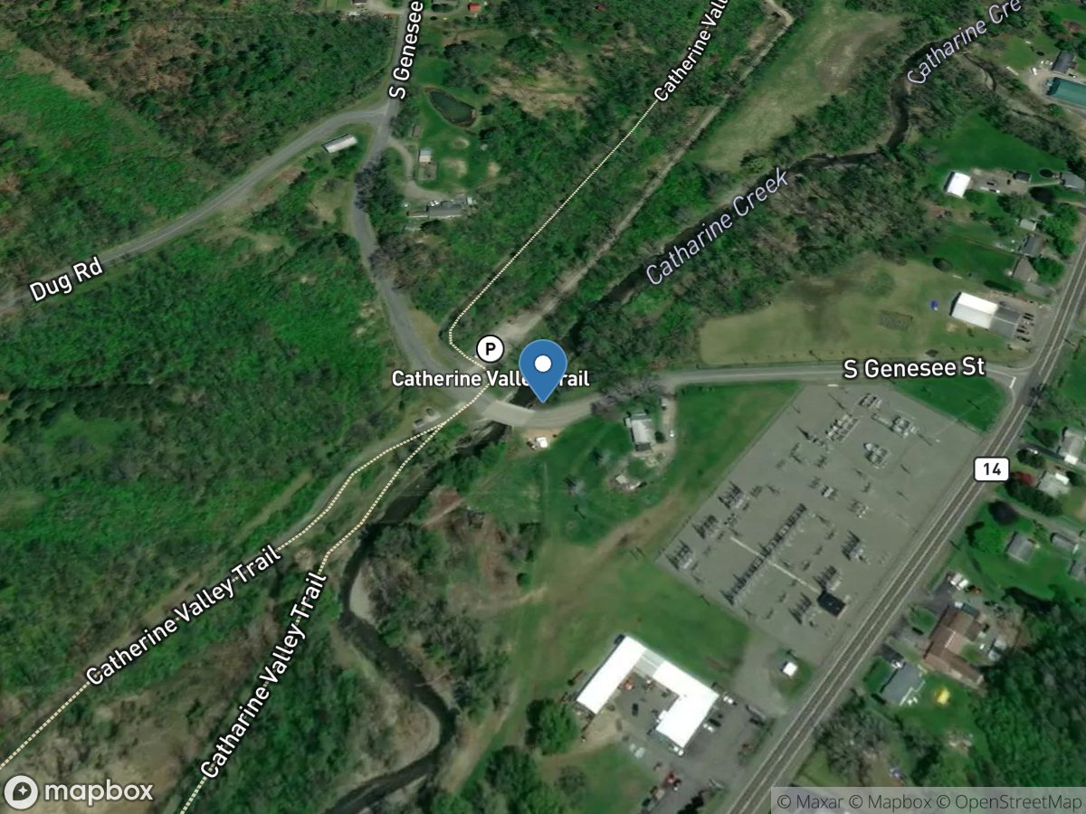 Catharine Creek at Montour Falls NY location