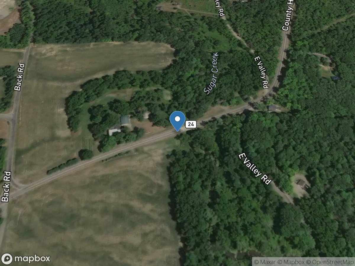 Sugar Creek at County House Road at Guyanoga NY location