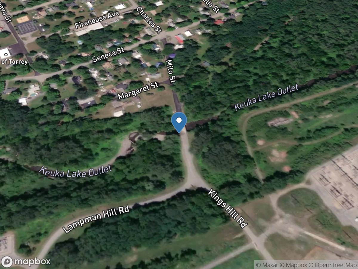 Keuka Lake Outlet at Dresden NY location