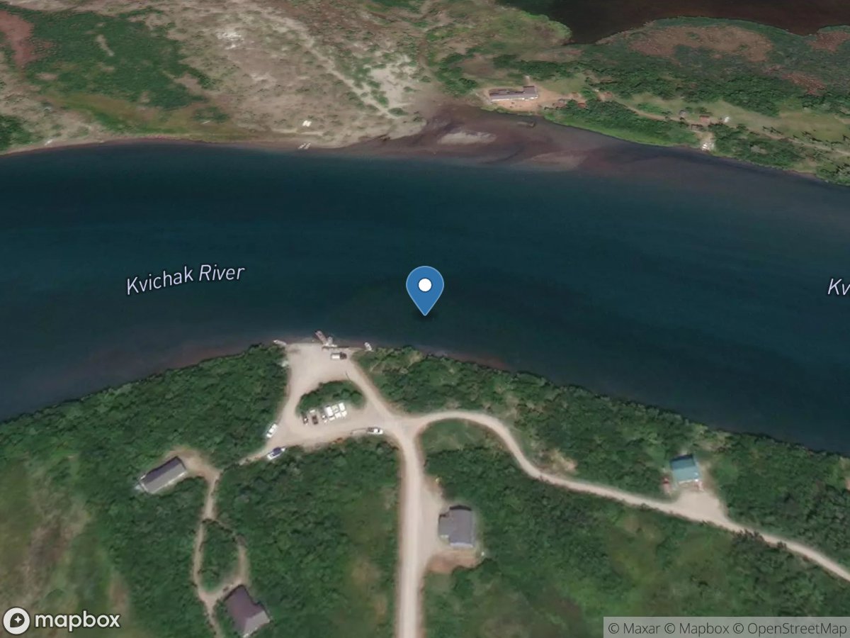 Kvichak River at Igiugig AK location