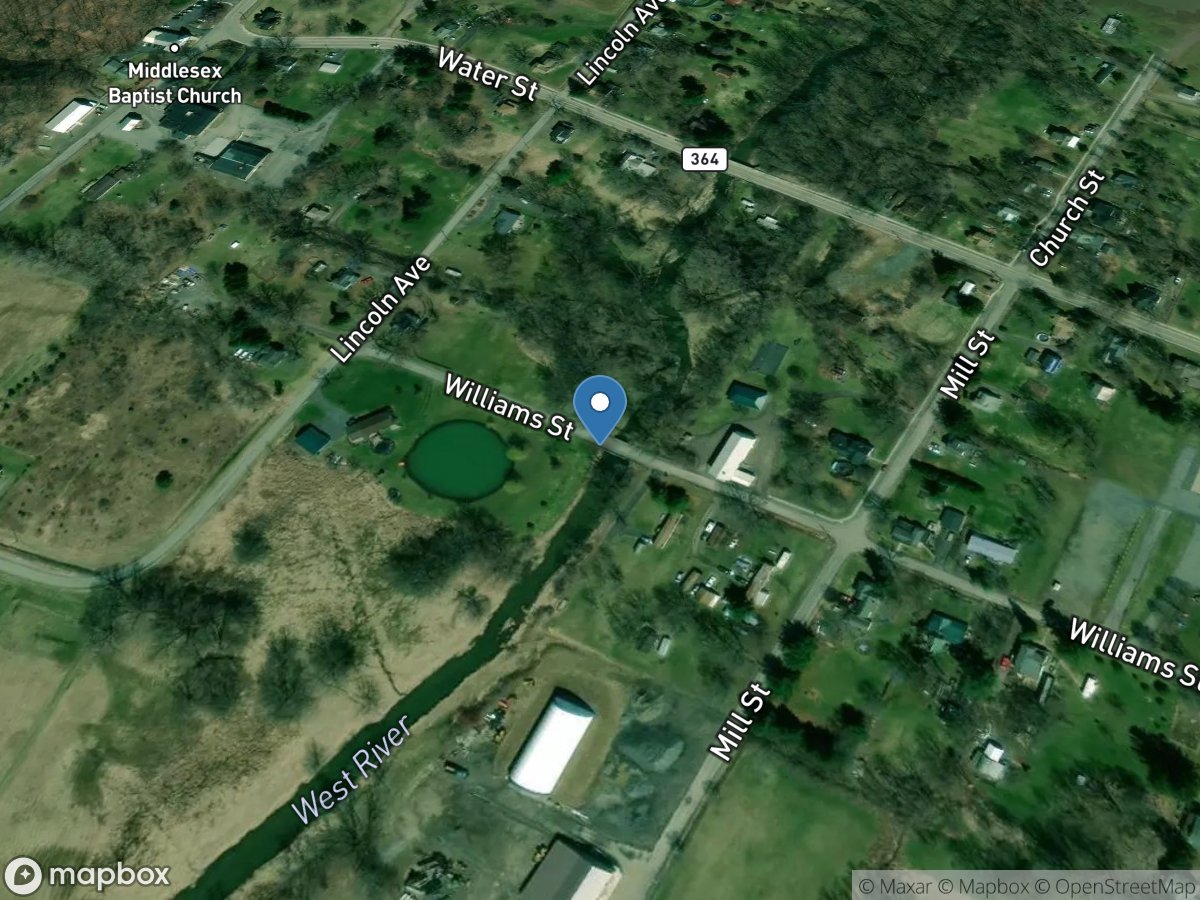 West River at Middlesex NY location