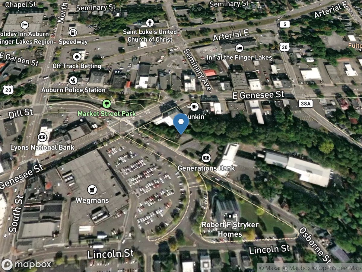 Owasco Outlet at Genesee St., Auburn NY location