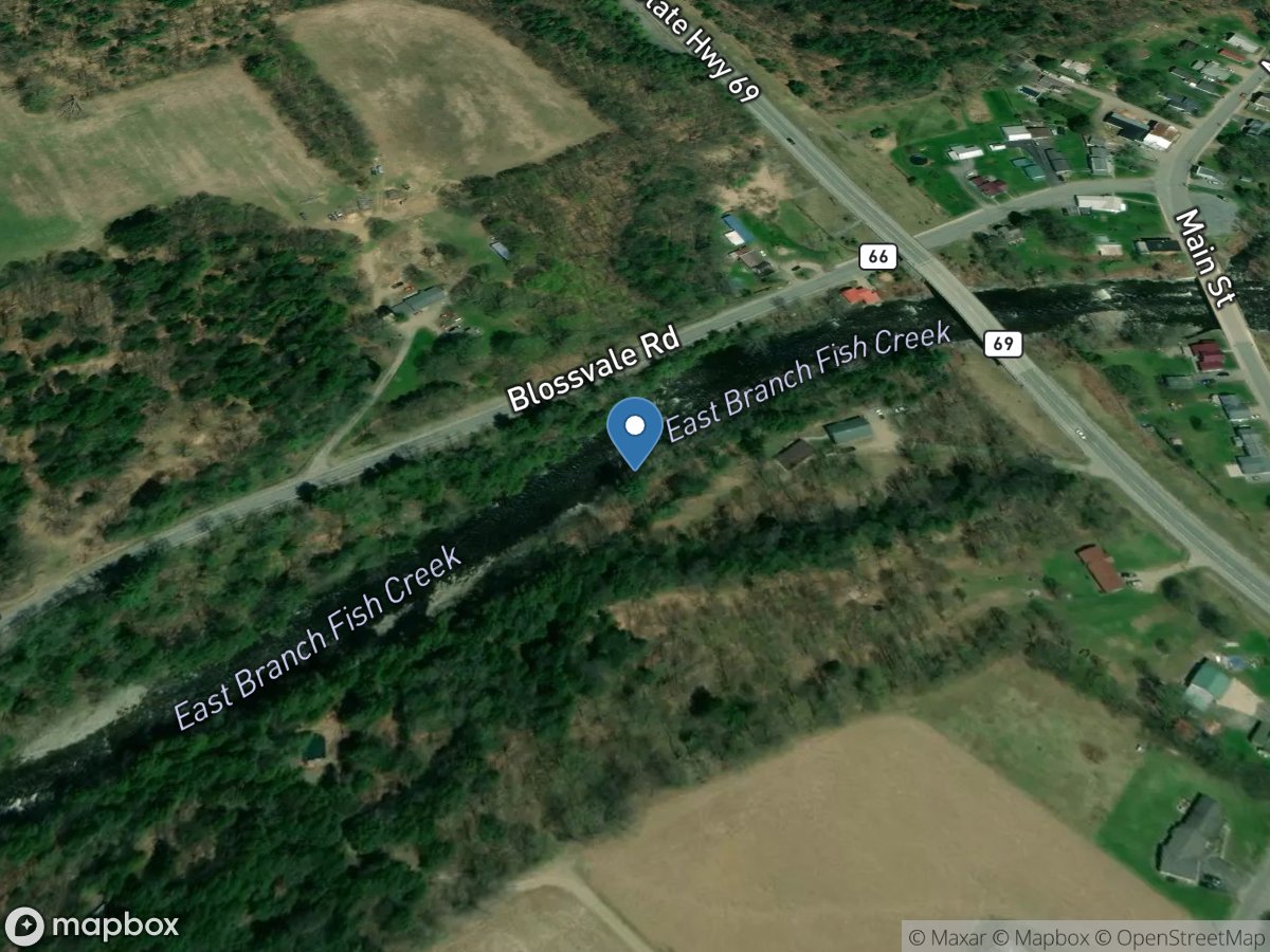 East Branch Fish Creek at Taberg NY location