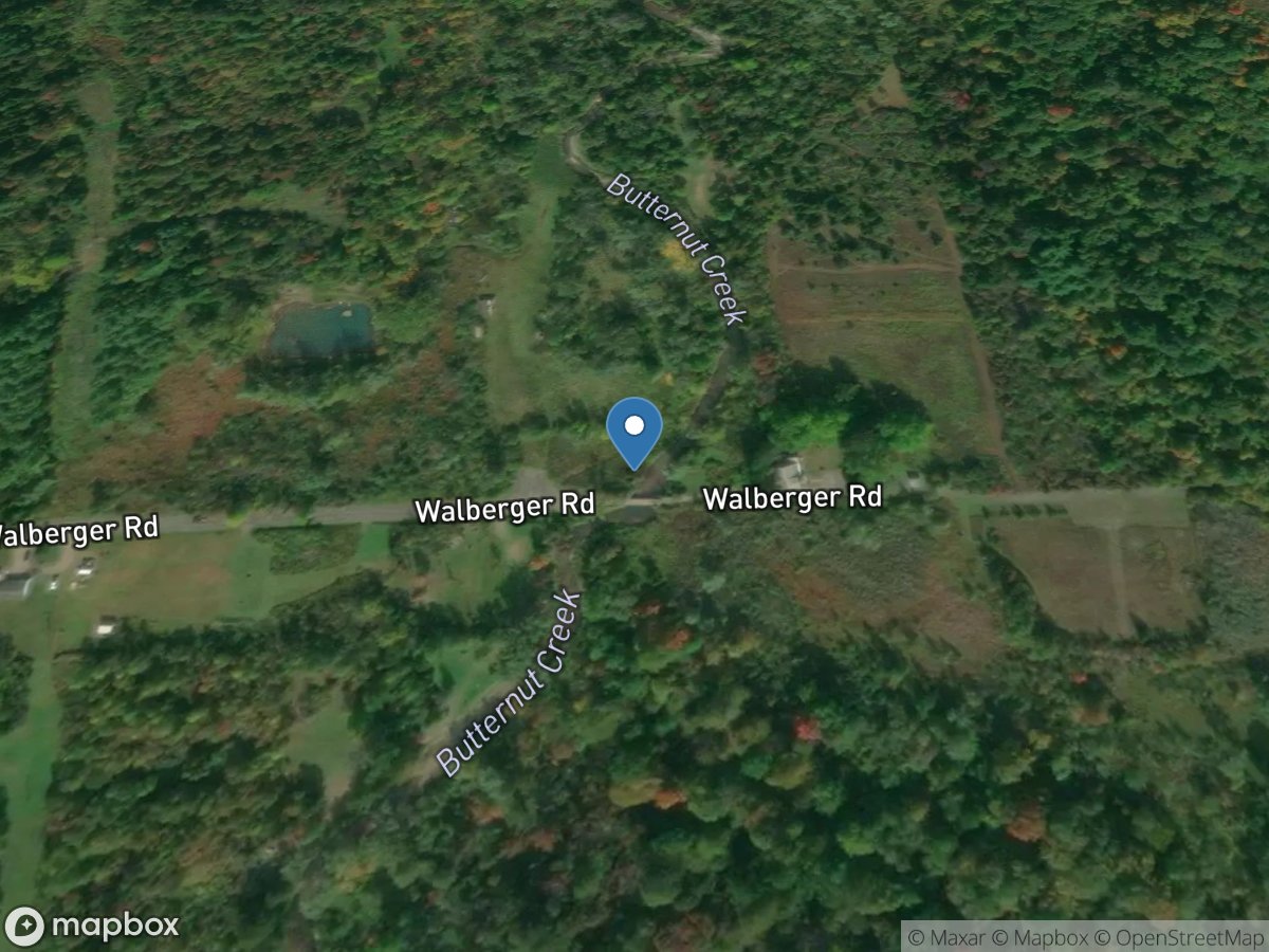 Butternut Creek near Jamesville NY location